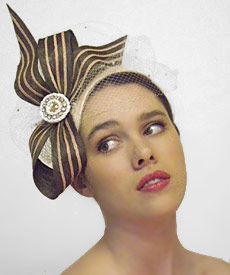 Fashion hat Princepesa Fashion hat Princepesa, a design by Melbourne milliner Louise Macdonald